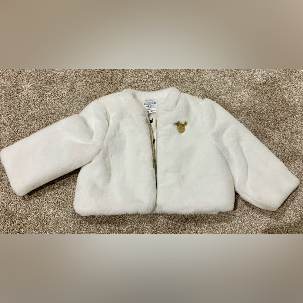 Extremely soft baby jacket.